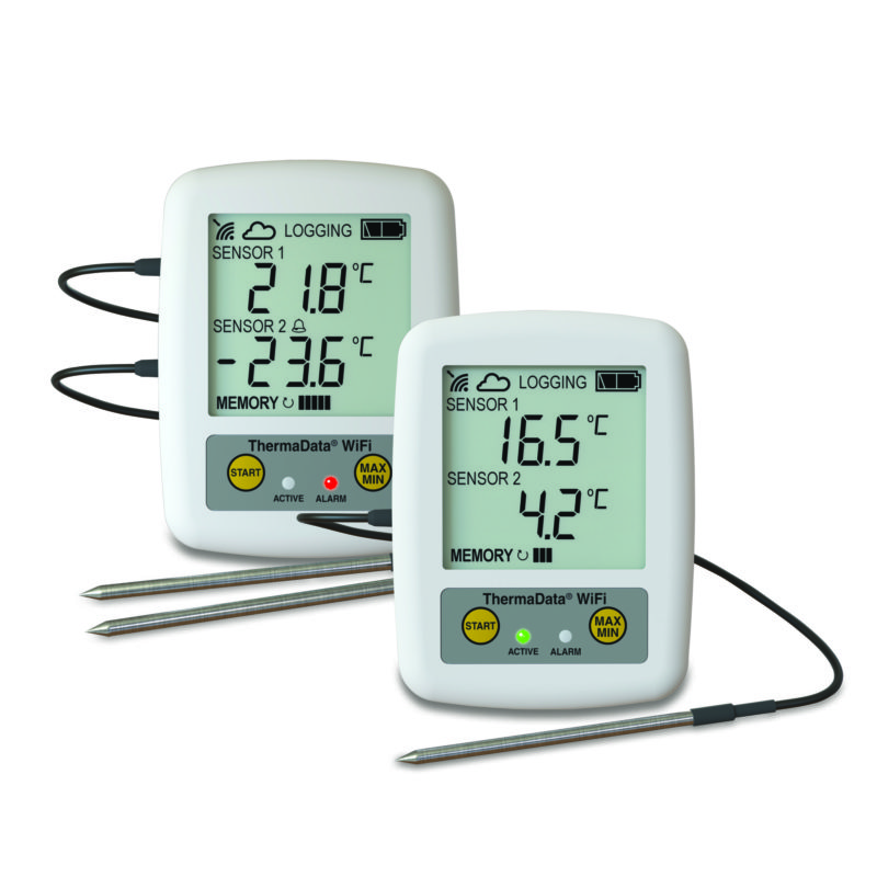 Wireless Temperature Monitoring with ThermaData® WiFi loggers